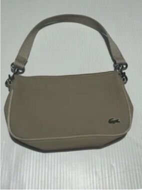 Lacoste Tan Shoulder Bag with Subtle Logo